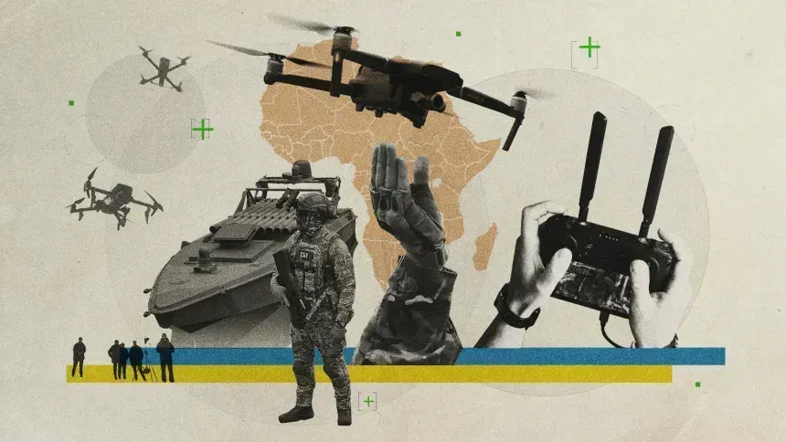 Por que ucranianos estão lutando contra a Rússia em um deserto africano?
